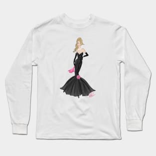 Evening dress doll Long Sleeve T-Shirt